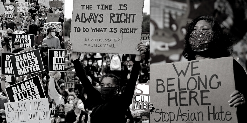 Protest collage