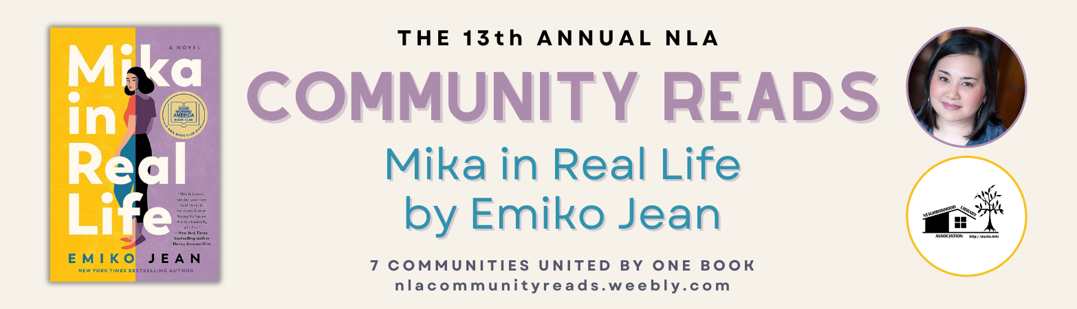 13th annual community reads mika in real life by emiko jean. 7 communities united by one book