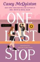 Cover of One Last Stop by Casey McQuiston