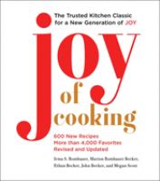 Joy of Cooking by Irma S. Rombauer cover