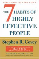 7 Habits of Highly Effective People by Stephen Covey cover
